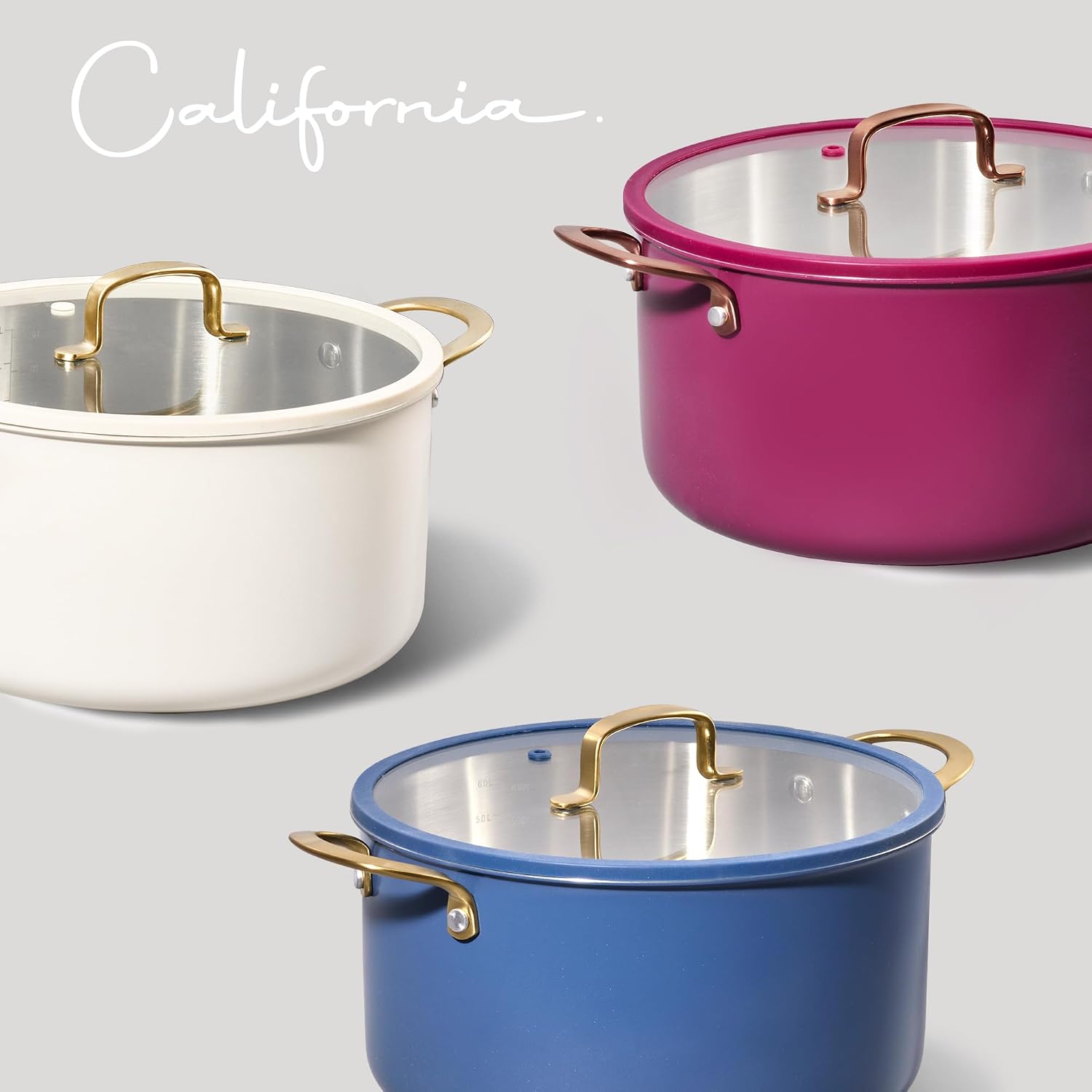 CAROTE 8QT Full Clad Tri Ply Stainless Steel Stock Pot with Lid | All Stoves Compatible, Oven & Dishwasher Safe, Stay Cool Handle, White, Cookware for Simmer - Image 9